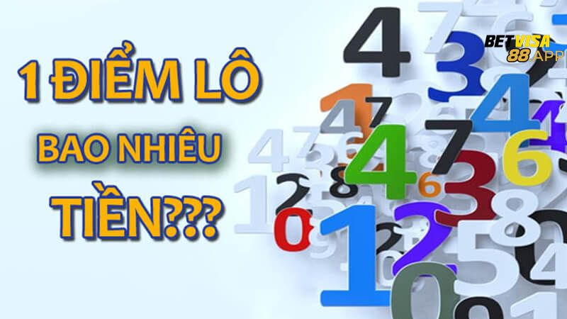 1 điểm lô bao nhiêu tiền theo từng địa điểm?